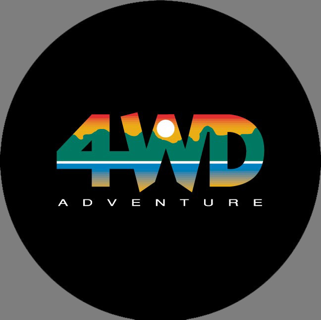 Spare Wheel Cover - "4WD Adventure"