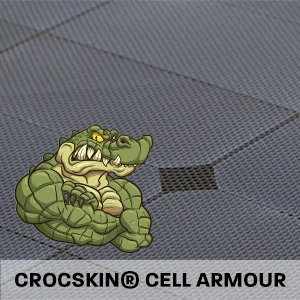 Hard Korr solar blankets include exclusive Crocskin cell armouring
